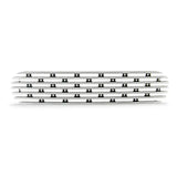 DV8 Offroad 2007-2018 Jeep JK Polished Grille Inserts - Bumpers