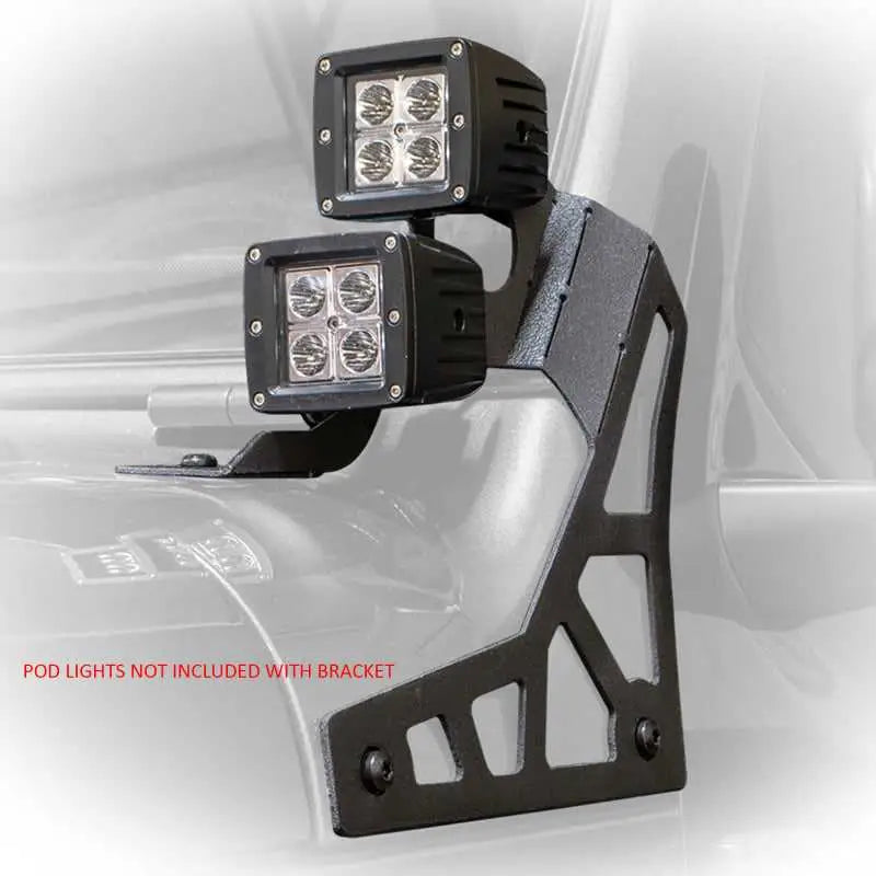 DV8 Offroad 2018+ Jeep Wrangler JL A-Pillar Pod Led Light Mount 