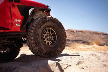 DV8 Offroad 2018+ Jeep Wrangler JL Front Inner Fenders - Black 