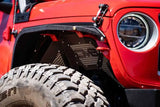 DV8 Offroad 2018+ Jeep Wrangler JL Front Inner Fenders - Black 