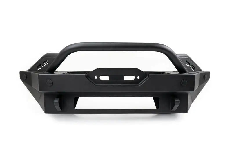 DV8 Offroad 2021+ Ford Bronco Modular Front Bumper with Winch Capability and Auxiliary Light Mounts.
