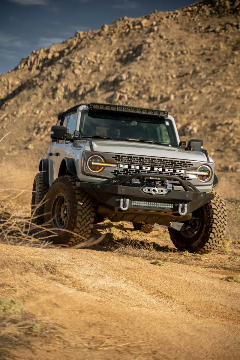 DV8 Offroad 2021 Ford Bronco A Pillar Dual Light Pod Drop Mounts - Lights