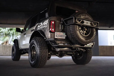 DV8 Offroad 21-23 Ford Bronco Rear License Plate Relocation Bracket - Truck & Automotive