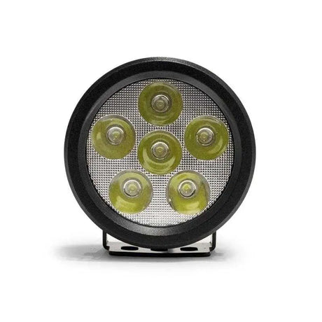 DV8 Offroad 3.5in Round 16W Driving Light Spot 3W LED - Black 