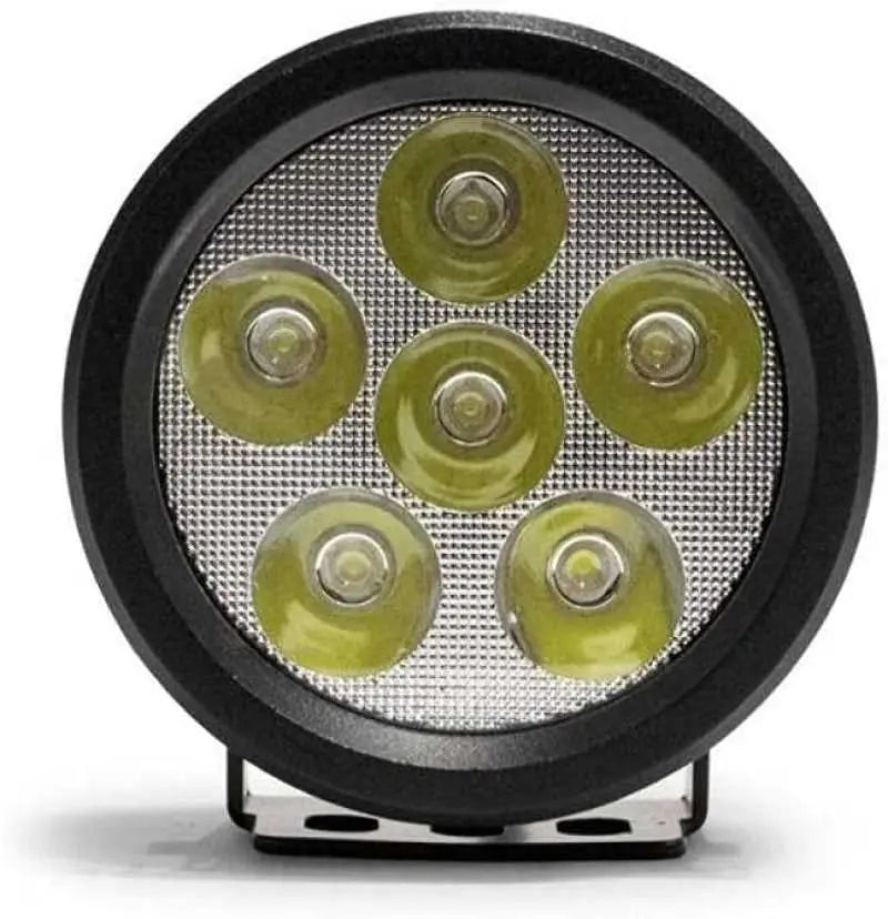 DV8 Offroad 3.5in Round 16W Driving Light Spot 3W LED - Black 