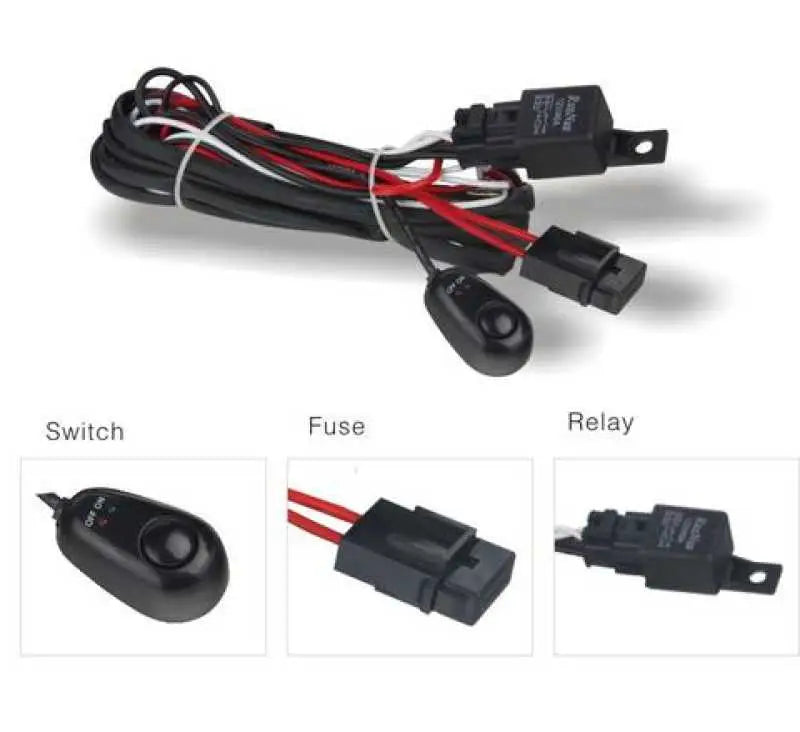 DV8 Offroad DV8 Offroad Wiring Harness w/ Relay & Switch