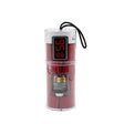 Red and silver ODX Dynamite Series 1156 container with digital display and lanyard