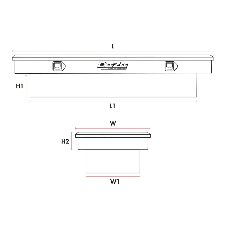 Dee Zee Tool Box: DZ6163N Dee Zee Tool Box Crossover