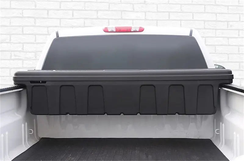 DZ6170P Dee Zee black plastic tool box crossover with ribbed texture and reinforced edges