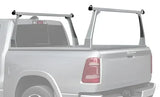 DZ730036PR2 Dee Zee +Hex Platform Rail - 2 Rail Kit installed on a vehicle, showcasing innovative hex design and secure cargo management solution.