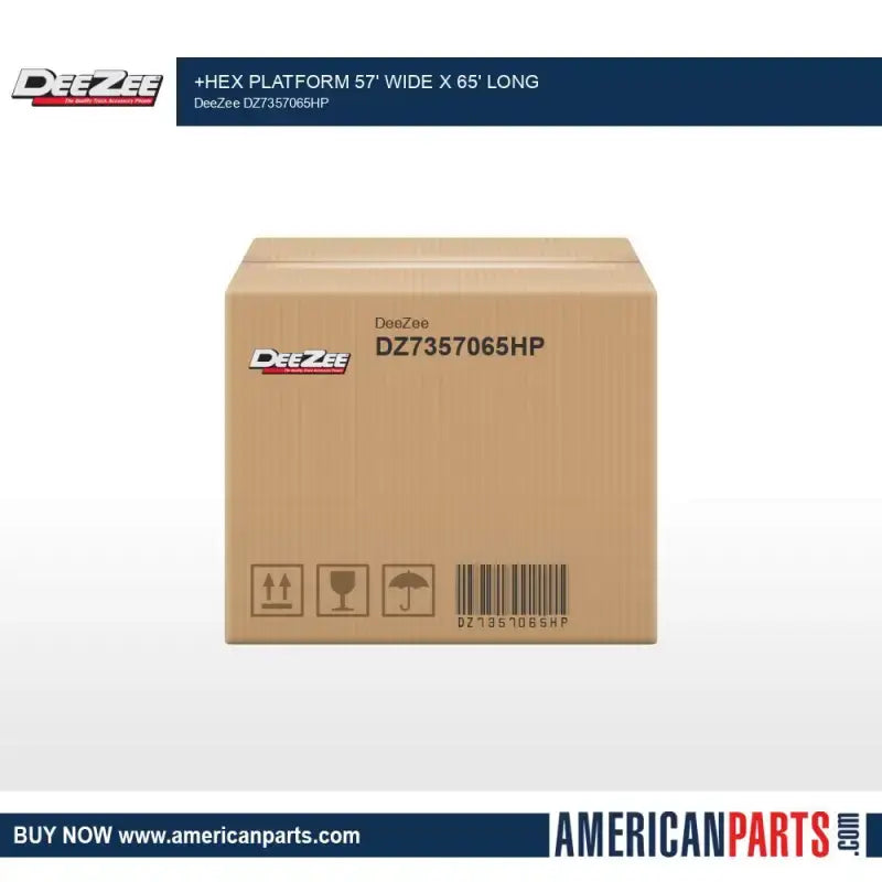 DZ7357065HP Dee Zee + Hex Platform 57’ Wide X 65’ Long - Roof Rack