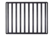 Black metal roof rack on DZ7365081HP Dee Zee platform for extra cargo space
