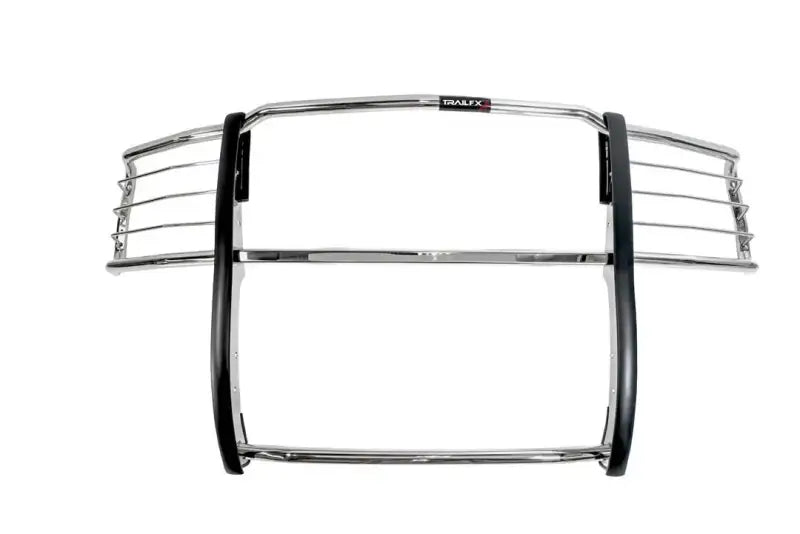 Chrome grille guard on E0035S Trailfx Grill for 2019 Chevy 1500 Pss vehicle