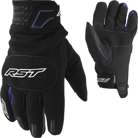 RST Rider CE Summer Gloves - Available in Black/Black, Black/Blue, Black/Red - Rst