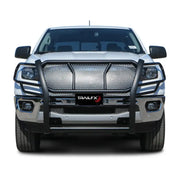 White truck with black grille guard E0521T Trailfx Ext for Ranger pickup