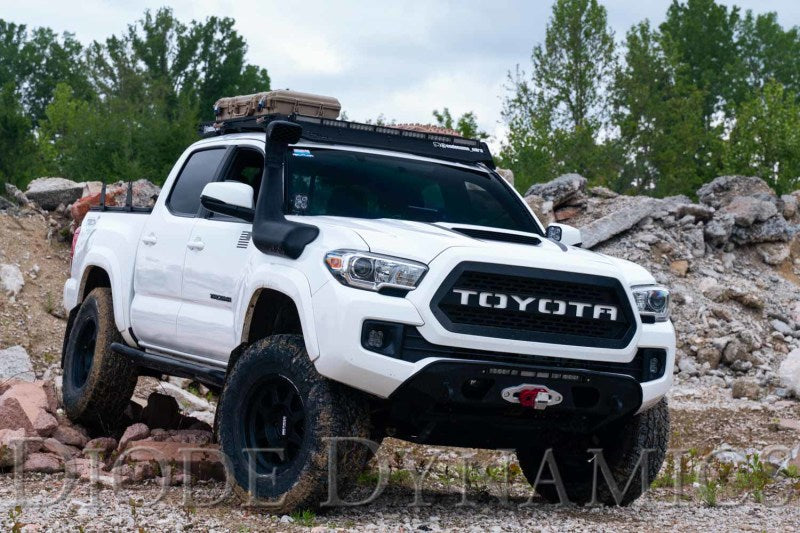 Diode Dynamics 16-21 Toyota Tacoma Pro SS3 LED Ditch Light Kit - Yellow Combo - DD6375