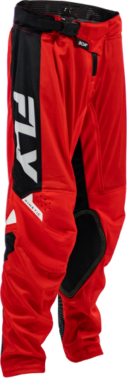 Youth Kinetic Mesh Pants Red/Black/White Sz 24