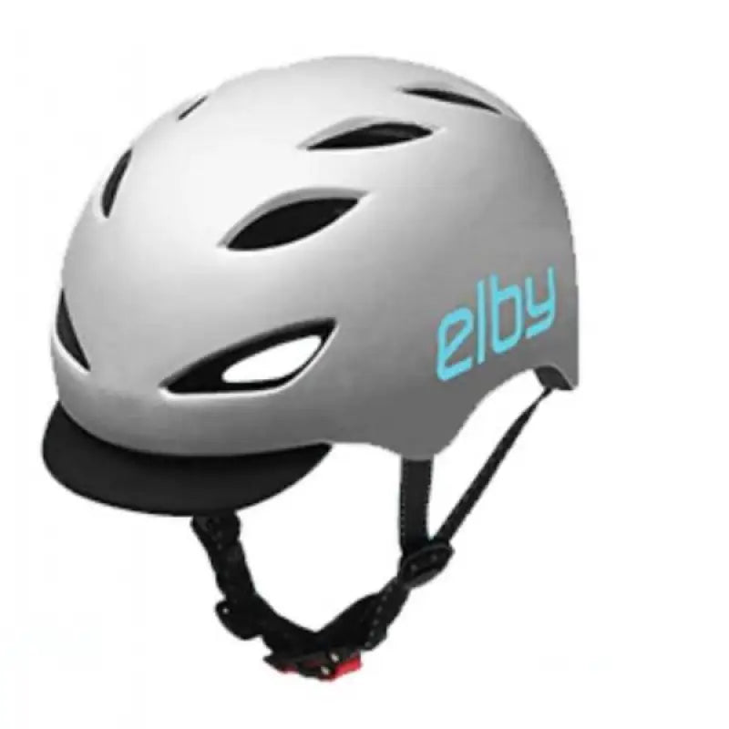 Elby Bikes Urban Commuter Helmet with Visor, Putty M/L