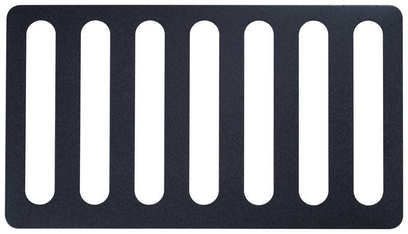 Kentrol 80583 Kentrol 55-77 Jeep CJ5 Hood Vent - Powdercoat Black