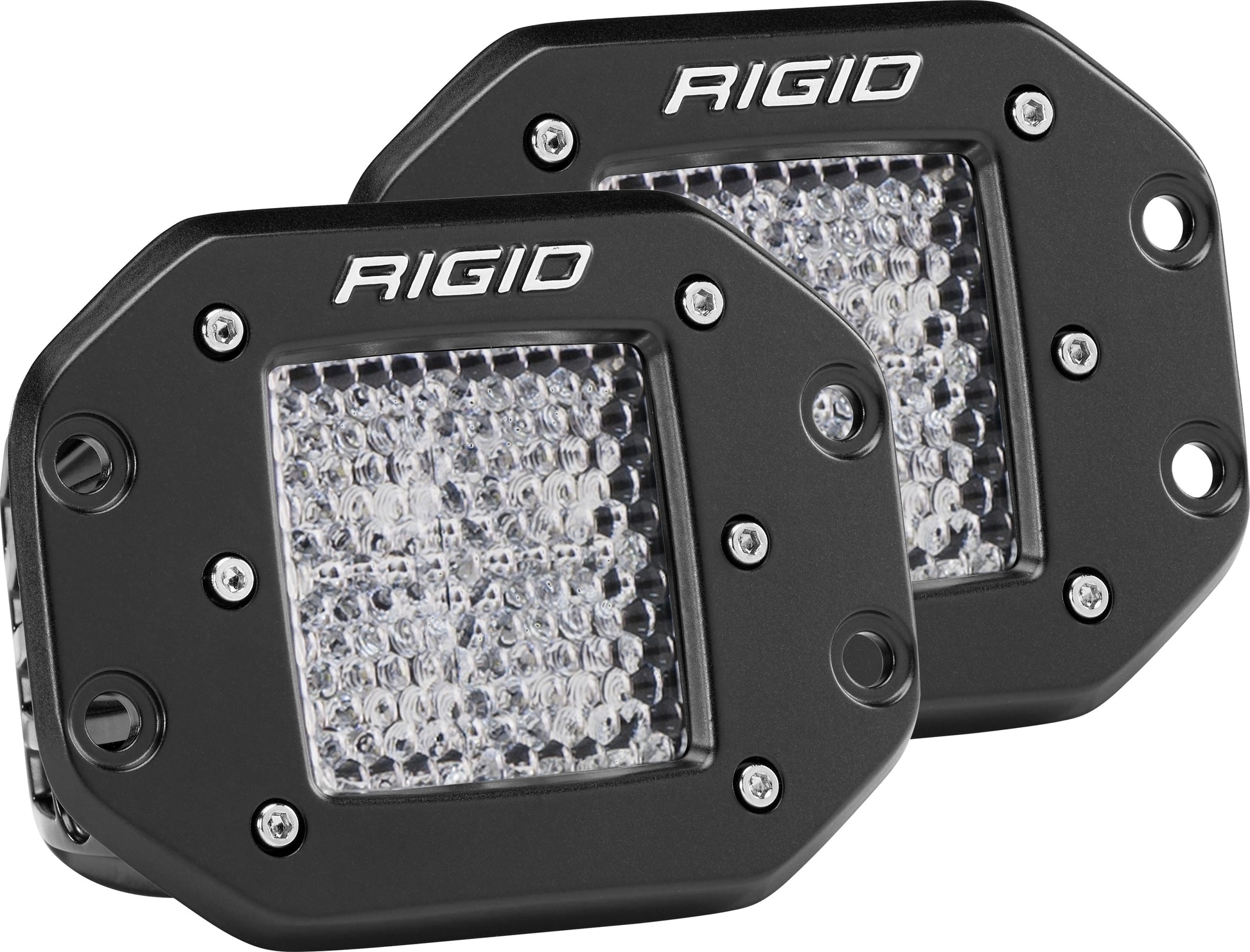 Rigid D-Series Pro Pod Light Illumination 212513 - D-Series Diffused Flush Mount Pair
