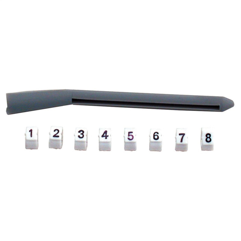 Spectre 4244 Spectre Wire Marker Set w/Tool - 8mm