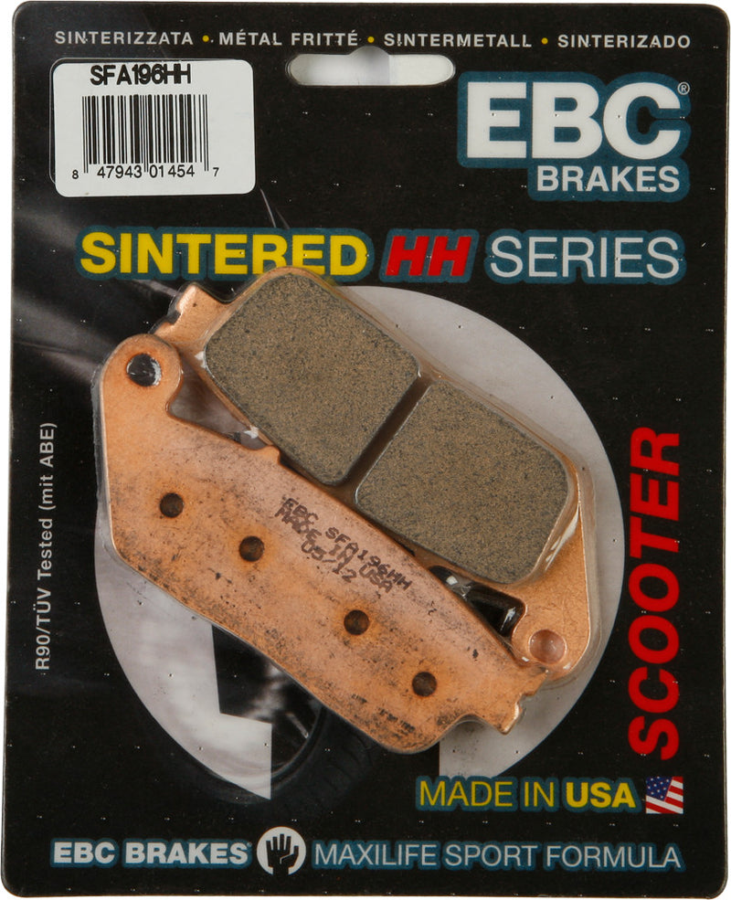 EBC Sintered HH Brake Pads SFA196HH - SFA196HH Double-H