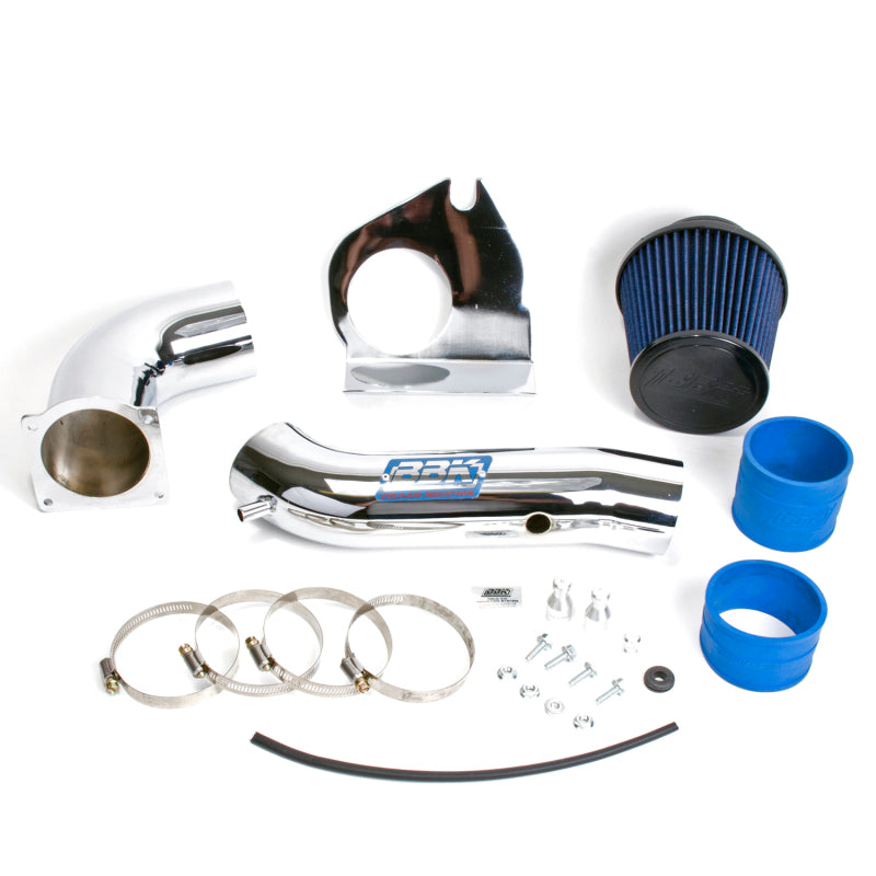 BBK 1719 BBK 99-04 Mustang V6 Cold Ar Intake Kit - Chrome Finish