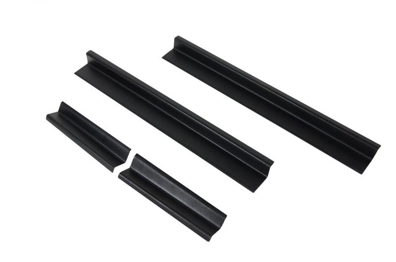 Kentrol 80585 Kentrol 07-18 Jeep Wrangler JK Entry Guards 4 Pieces 4 Door - Textured Black