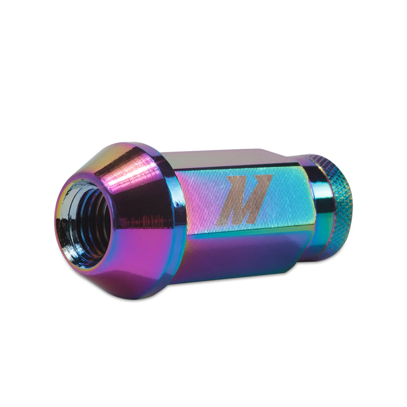 Mishimoto MMLG-15-27LNC Mishimoto Aluminum Locking Lug Nuts M12x1.5 27pc Set Neo Chrome