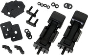 Kentrol 50571 Kentrol 07-18 Jeep Wrangler JK Hood Catch Pair - Powdercoat Black