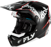 Youth Formula Cp Dbk Helmet Black/White/Red Yl