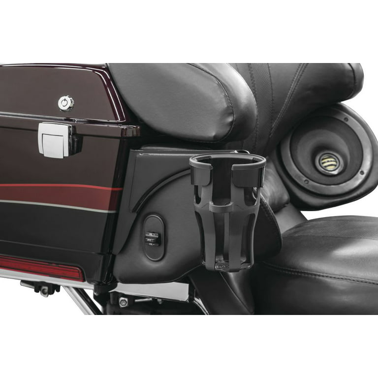 Kuryakyn Reflex Drink Holder-Passenger Mount Black - 6489