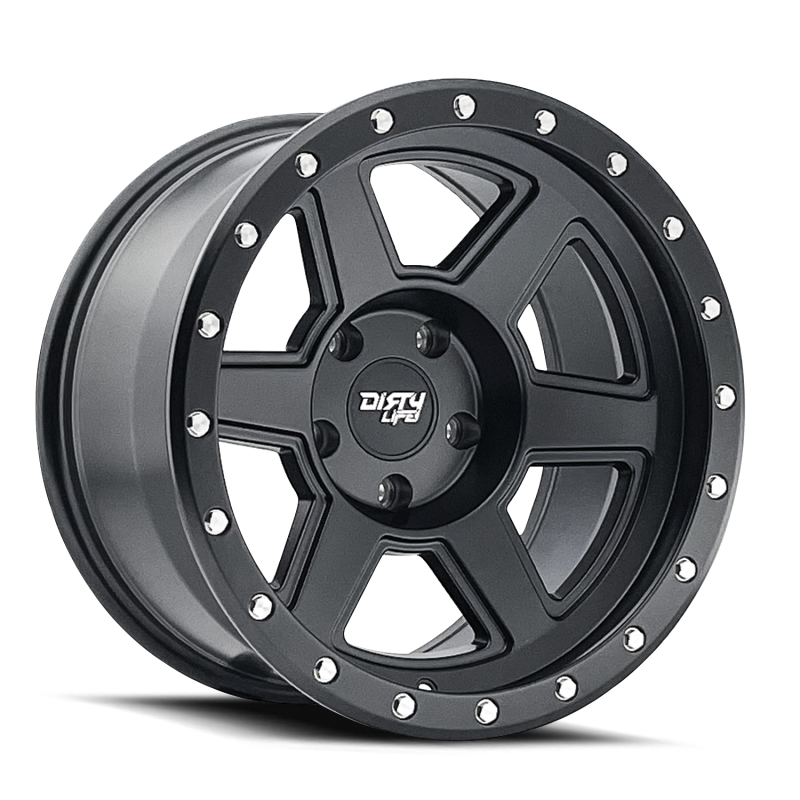 Dirty Life 9315-7983MB12 Dirty Life 9315 Compound 17x9 / 6x139.7 BP / -12mm Offset / 106mm Hub Desert Sand Wheel