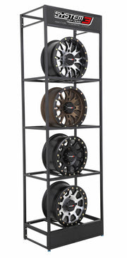 System 3 Sedona Wheel Display Promotional S3Display1 - Black