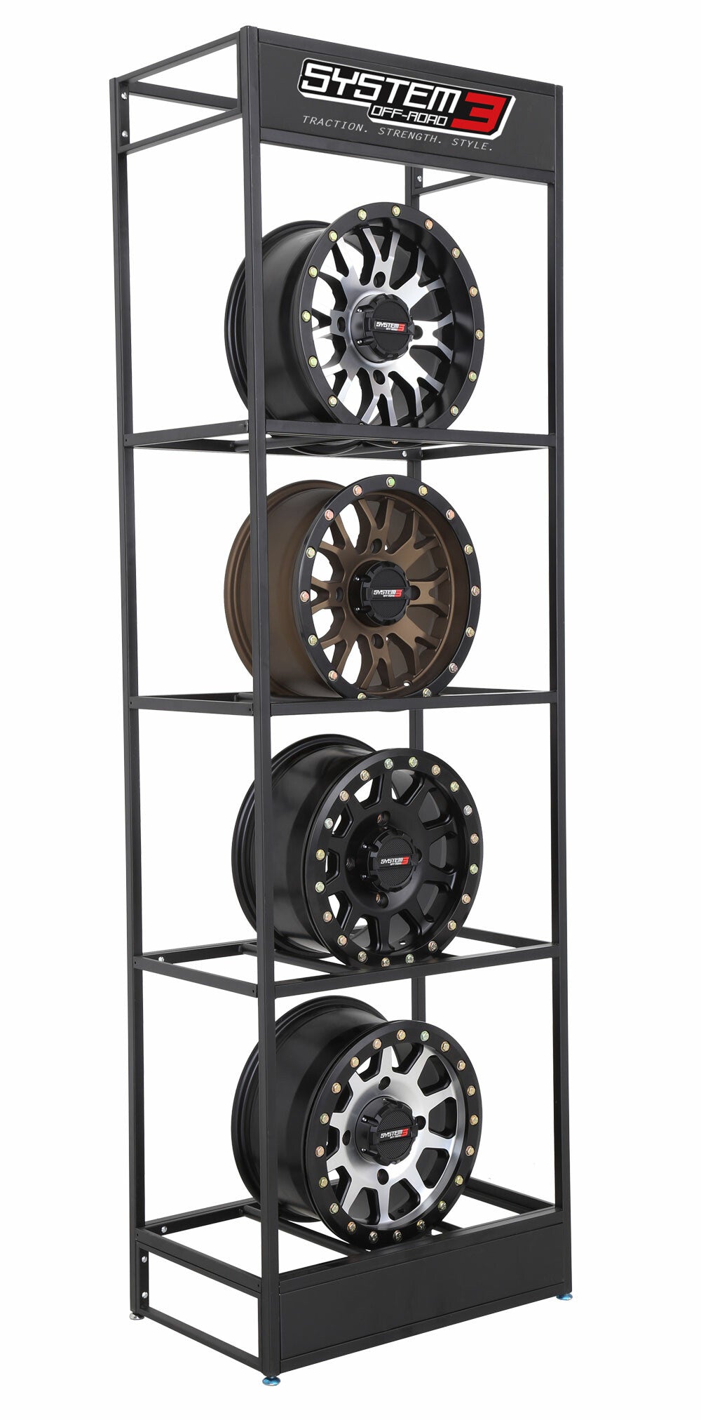 System 3 Sedona Wheel Display Promotional S3Display1 - Black