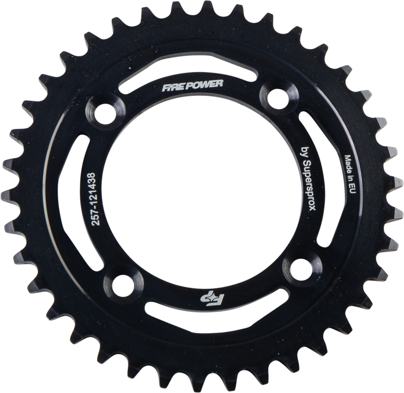 FPS-1214-38-BLK Fire Power Rear Sprocket Steel 38T Blk