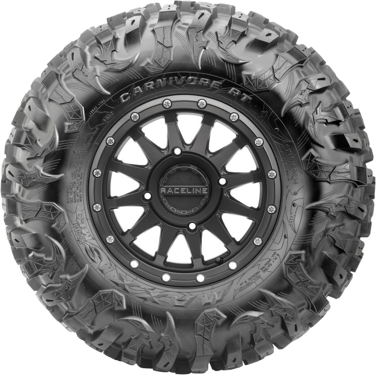 Tire Carnivore Rt Nhs 25x10r12 Ml9 6pr
