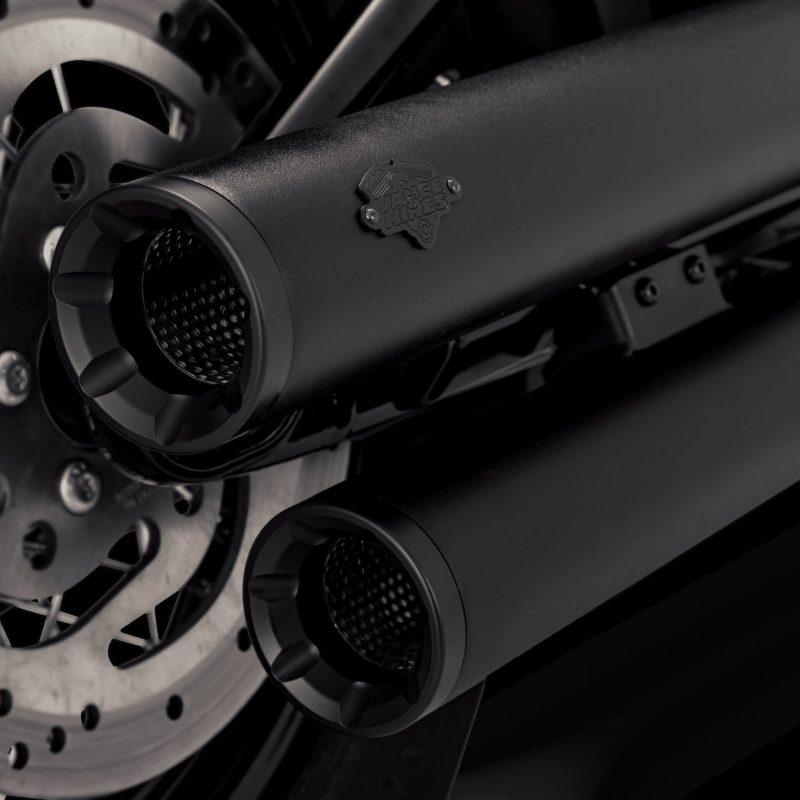 Vance & Hines 18-22 Harley Davidson Softail Eliminator 300 PCX Slip-Ons Exhaust - Black - 46312