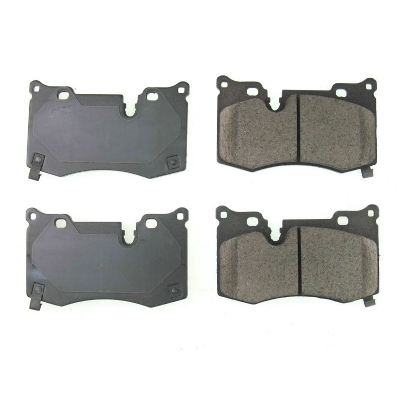 PowerStop 16-8008 Power Stop 2020 Chevrolet Corvette Rear Z16 Evolution Ceramic Brake Pads
