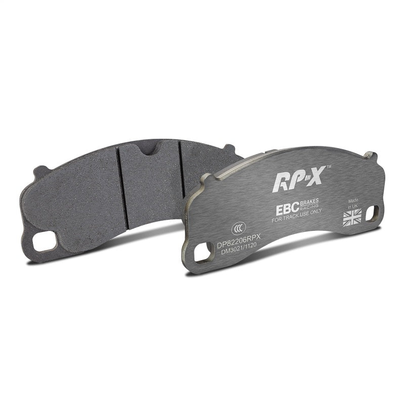 EBC DP82206RPX EBC Racing 13-15 Porsche 911 (991) (Cast Iron Rotor Only) 3.8L GT3 RP-X Front Brake Pads - DP82206RPX