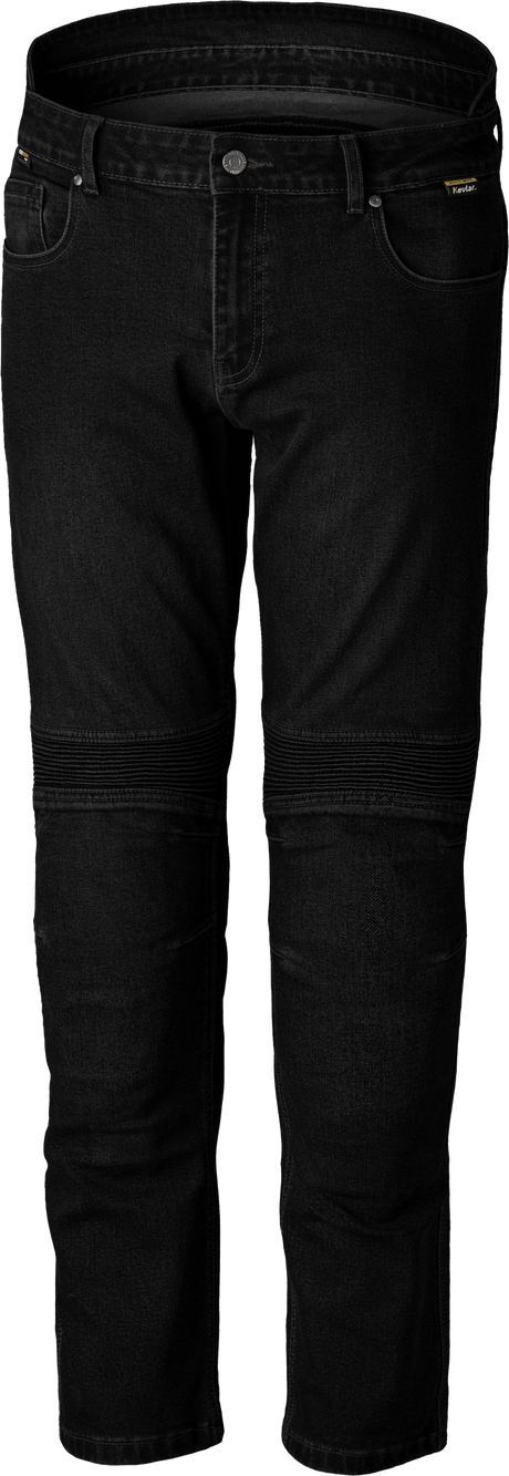 102002BLK2-38 Rst Kevlar Tech Pro Ce Jean Solid Black Textile 2Xl - RV and Auto Parts