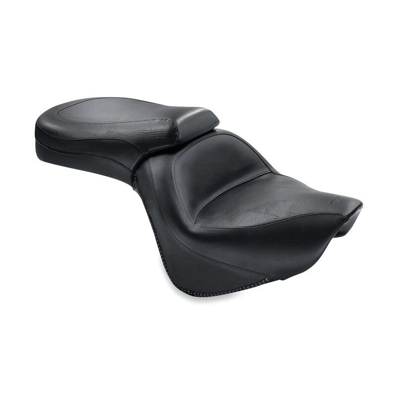 Mustang Motorcycle 76127 Mustang 06-21 Kawasaki Vulcan 900 Classic, Custom Standard Touring 1PC Seat - Black