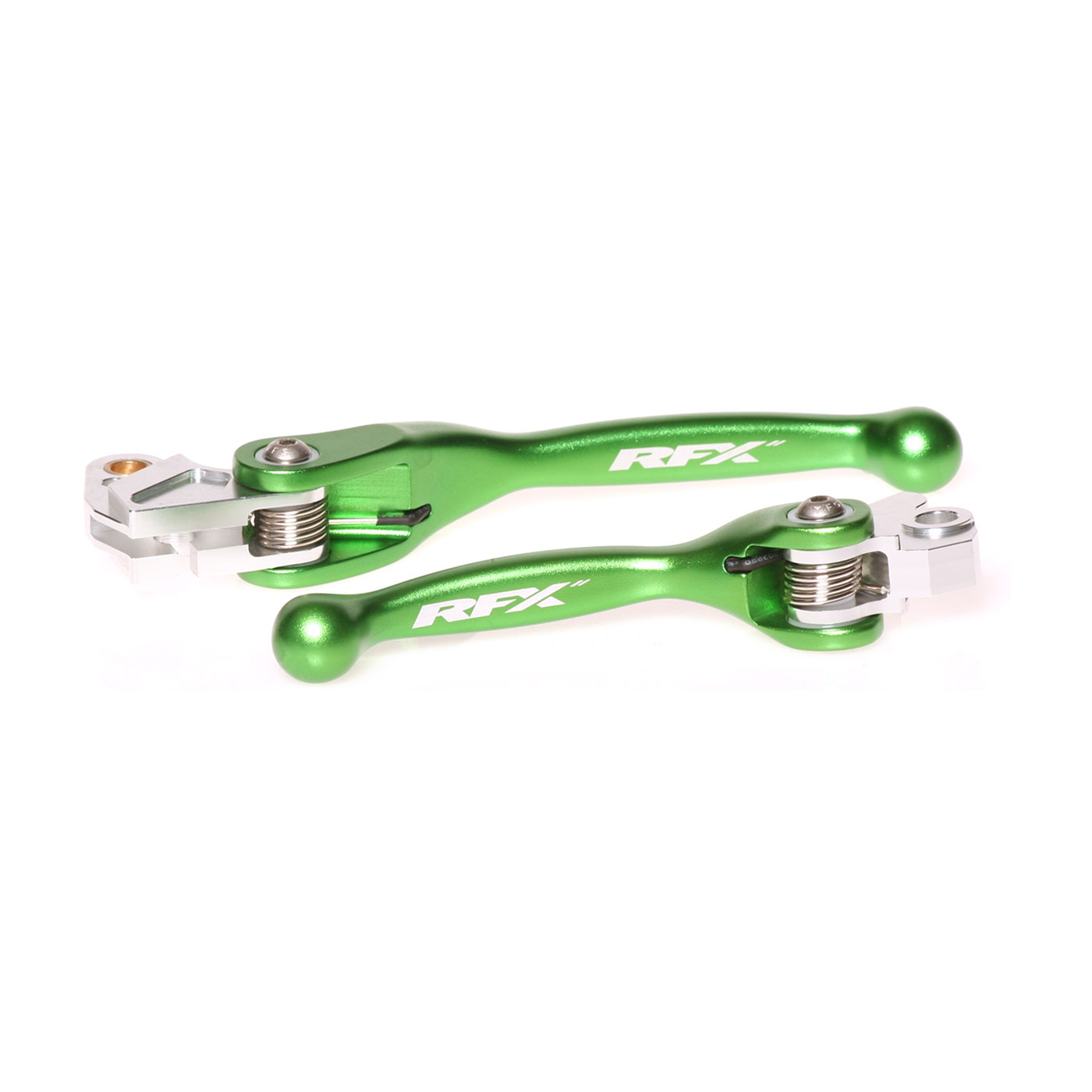RFX Forged Aluminum Flex Levers FXFL 30100 55GN - Green Flexible Lever Set