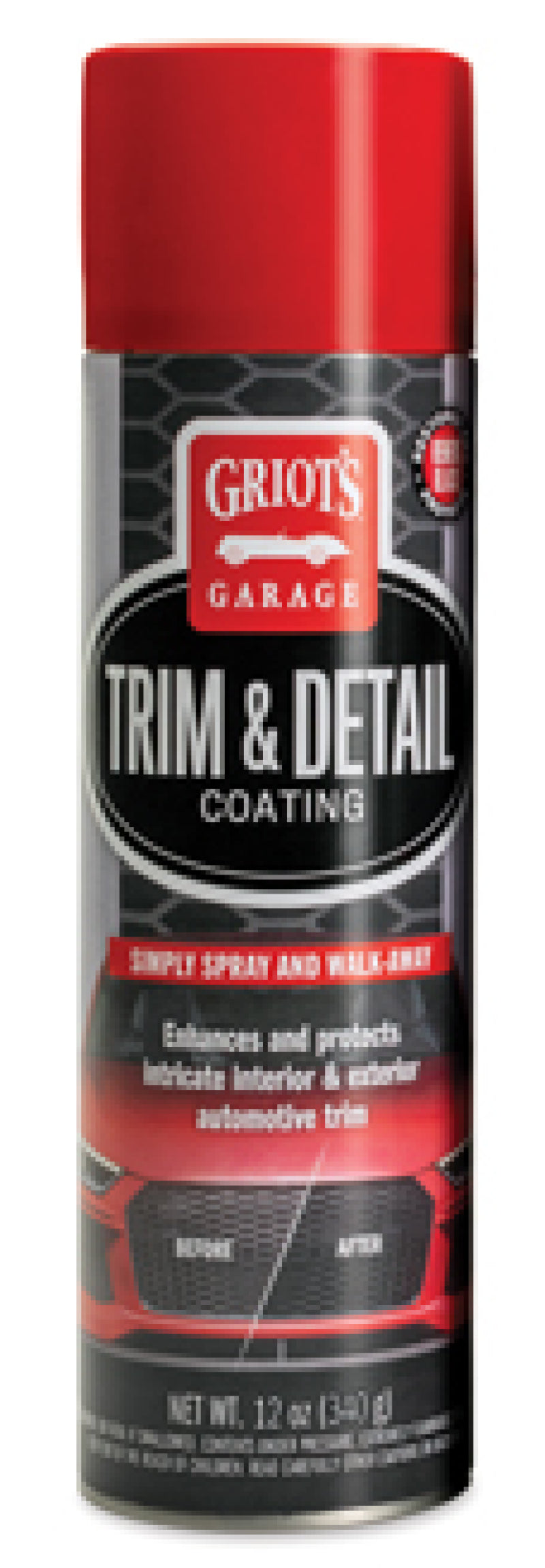 Griots Garage 10946 Griots Garage Trim & Detail Aerosol - 12oz - 10946