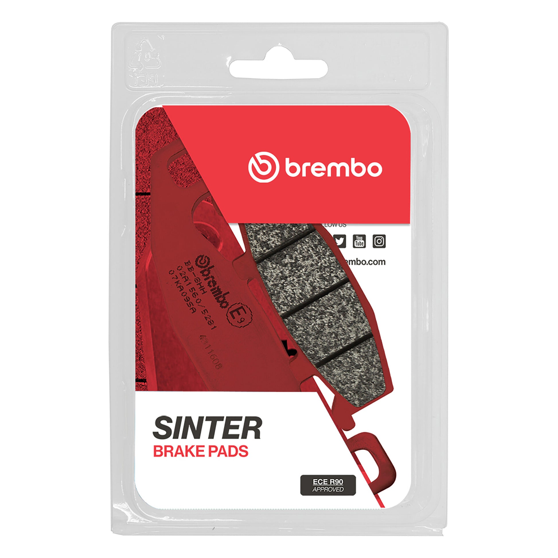 Brembo Prime SA Sintered Brake Pads 07KA09SA