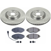 PowerStop KOE7175 Power Stop 12-17 Volkswagen CC Front Autospecialty Brake Kit