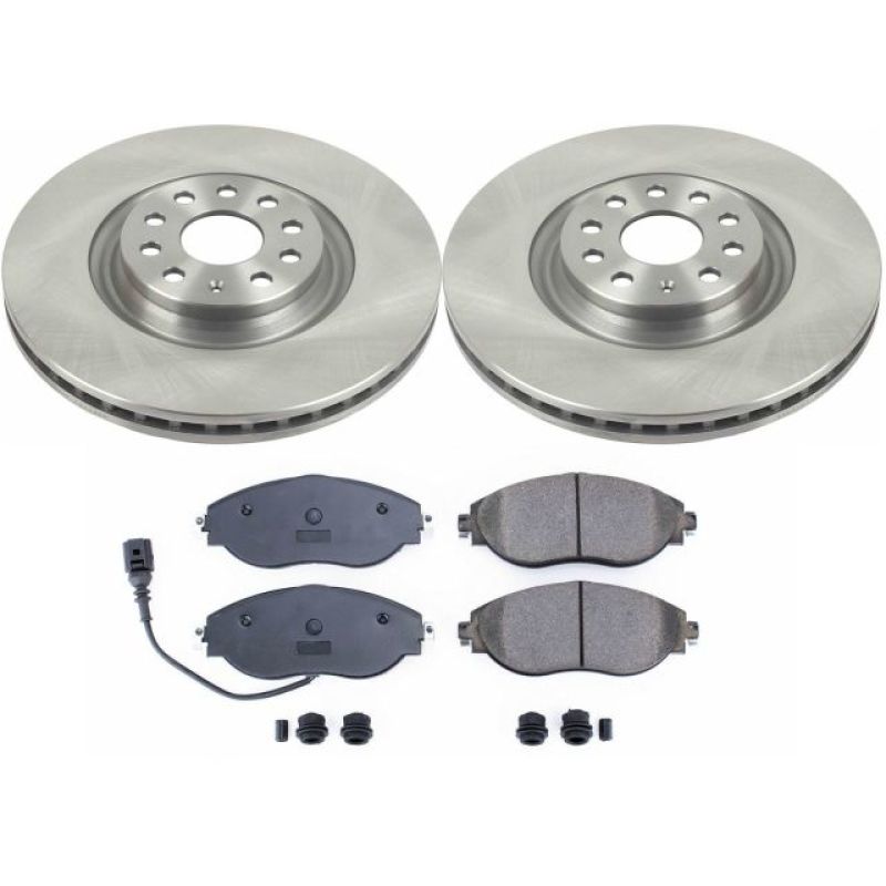 PowerStop KOE7175 Power Stop 12-17 Volkswagen CC Front Autospecialty Brake Kit