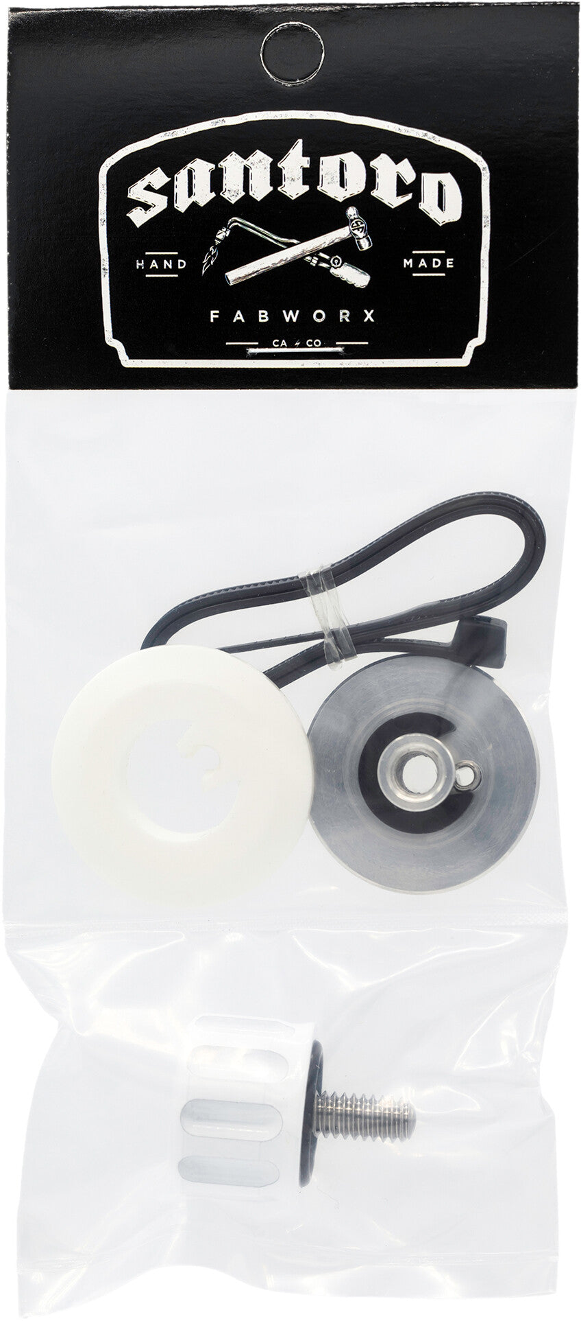 Santoro Fabworx Seat Screws SF20011 - White Screw