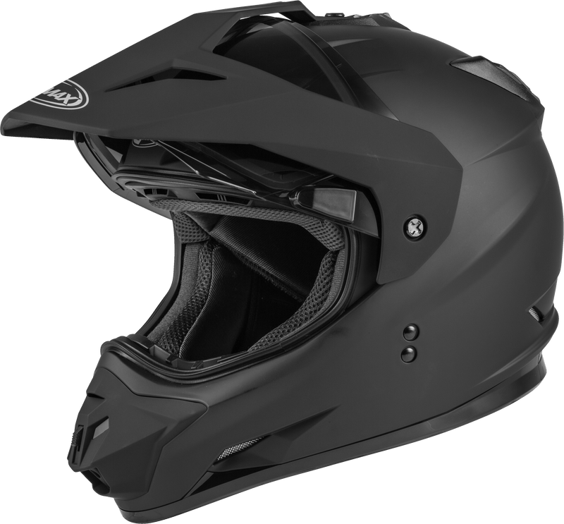 A11100075 Gmax Gm-11 Dual Sport Helmet Matte Black Md
