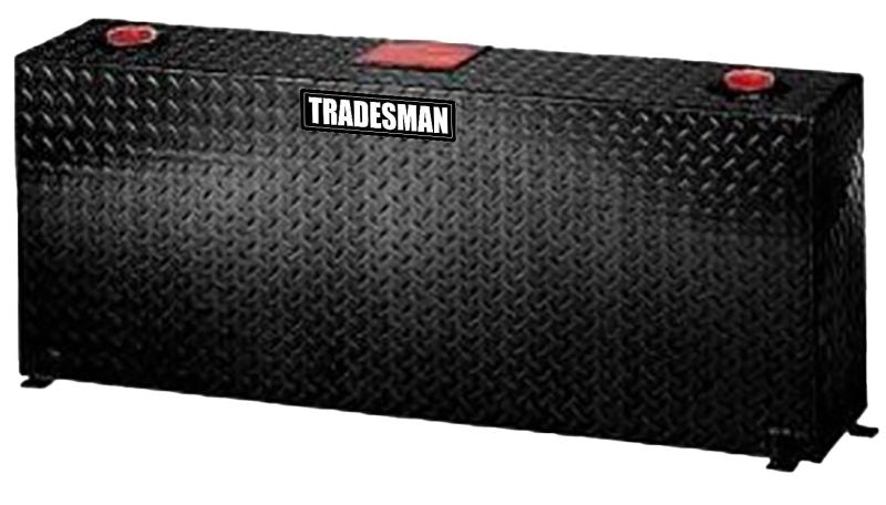Tradesman Aluminum Vertical Liquid Storage Tank (50 Gallon Capacity) - Black - 73350